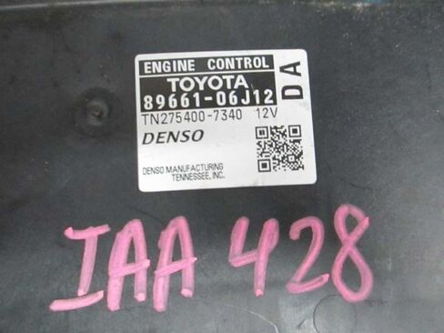 Engine ECM Control Module Fits 10-11 Compatible with Toyota Camry 89661-06J12 8966106J12 in Kuwait