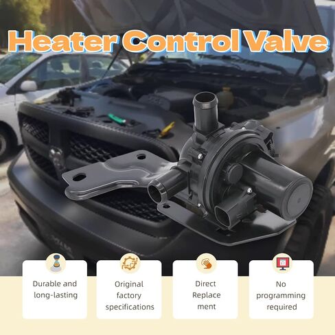 3 طريقة صمام التحكم في سخان المحرك صمام تجاوز المبرد ل 2013-2024 Ram 1500 فليكس/الغاز OE 52014892AC in Kuwait