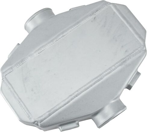 10.82" x 9.44" x 3.5" Universal Liquid Water to Air Intercooler 2.5" Inlet&Outlet, Air Intercooler, Aluminum Intercooler in Kuwait