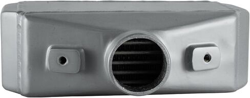 10.82" x 9.44" x 3.5" Universal Liquid Water to Air Intercooler 2.5" Inlet&Outlet, Air Intercooler, Aluminum Intercooler in Kuwait