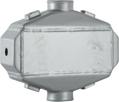 10.82" x 9.44" x 3.5" Universal Liquid Water to Air Intercooler 2.5" Inlet&Outlet, Air Intercooler, Aluminum Intercooler in Kuwait