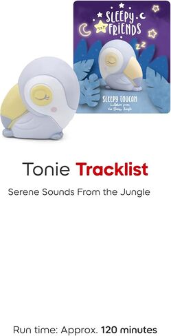 Tonies Sleepy Friends: Nature Sounds Audio Toy Figurine Featuring Sleepy Toucan in Kuwait