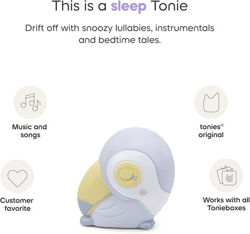 Tonies Sleepy Friends: Nature Sounds Audio Toy Figurine Featuring Sleepy Toucan in Kuwait