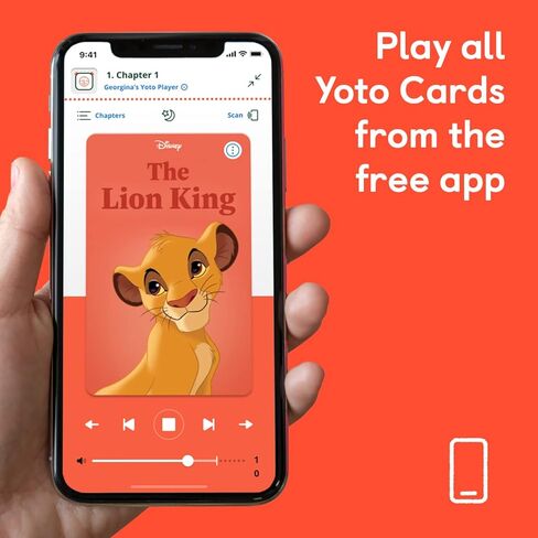 YOTO Disney Classics: My First Bedtime Storybook – Kids Audiobook Card for Use with Player & Mini All-in-1 Audio Device, Screen-Free Listening with Relaxing Tales for Sleep & Naptime, Ages 2+ in Kuwait