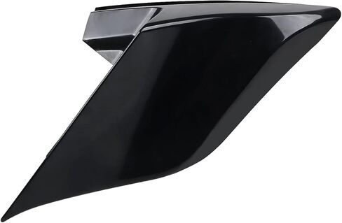 Unpainted Black ABS Left Right Extended Side Covers Stretched Side Panels for Harley Touring Models Road Glide FLTR, Street Glide FLHX Electra Glide FLHT Ultra Classic 2009-2013 in Kuwait