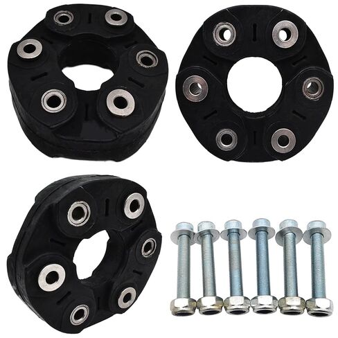26117573276 DriveShaft محرك رمح مقرنة فليكس محرك مشترك رمح اقتران مع البراغي متوافق مع BMW 325xi 328xi 330xi 335i 335xi 525xi 528i 528xi 535i 535xi 545i 645Ci 745i 745Li 935-406 in Kuwait