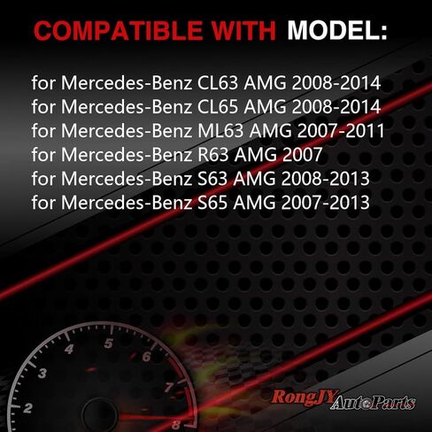 مجموعة أدوات فرامل القرص الخلفي لمرسيدس بنز CL63 AMG 5.5L 2011-2014، لمرسيدس بنز CL63 AMG 6.0L 2011 2012، لمرسيدس بنز CL63 AMG 6.3L 2008-2010، لمرسيدس بنز CL65 AMG 6.0L 2008-2014 in Kuwait