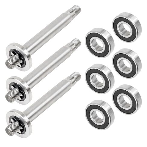 Replacement 3 Spindle Shaft w/Bearing for Cub Cadet MTD 7381186A 7381186 75306348 738-1186, Pack of 6 in Kuwait