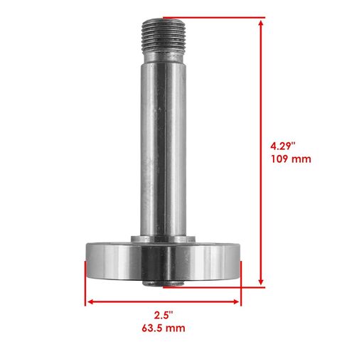 Replacement 3X Spindle Shaft & Bearings for John Deere 116H 655cc 38" 46" NEW, Replaces Mod-C88-44019 83-85, Pack of 3 in Kuwait
