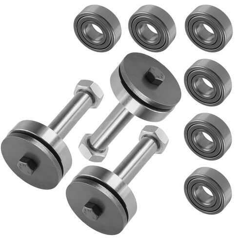 Replacement 3X Spindle Shaft & Bearings for John Deere 116H 655cc 38" 46" NEW, Replaces Mod-C88-44019 83-85, Pack of 3 in Kuwait
