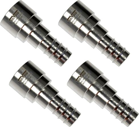Dorman 800-917HP Metal Heater Hose Connector - 3/4 in. Tube x 3/4 in. Hose Compatible with Select Models (OE FIX) in Saudi Arabia