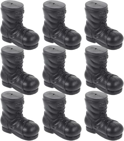 IMIKEYA Santa Boots Decor 10PCS إكسسوارات سانتا للكريسماس من أجل هدايا الحفلات بنفسك in Kuwait