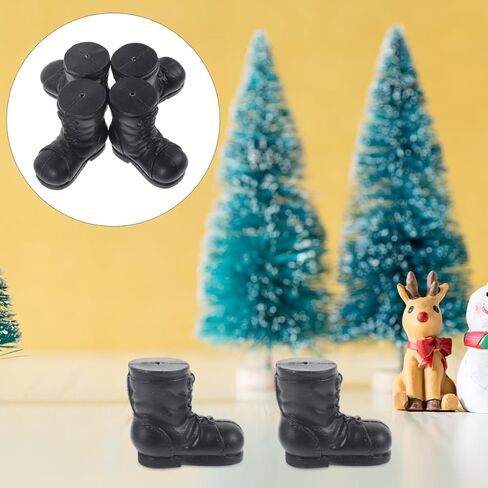 IMIKEYA Santa Boots Decor 10PCS إكسسوارات سانتا للكريسماس من أجل هدايا الحفلات بنفسك in Kuwait