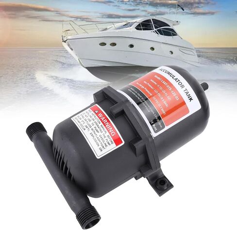 Accumulator, 0.75L 125PSI Pre Pressurized Accumulator for RV, Boat, Travel Trailer, Caravan, Control Inner Bladder, 1/2 MNPT Port Fitting in Kuwait