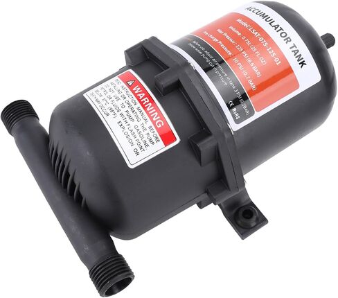 Accumulator, 0.75L 125PSI Pre Pressurized Accumulator for RV, Boat, Travel Trailer, Caravan, Control Inner Bladder, 1/2 MNPT Port Fitting in Kuwait