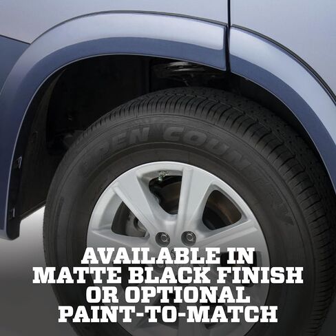 Husky Liners Fender Flares OE Style | Fits 1995-2005 Chevrolet Blazer, Excludes ZR2 Flare Package; 1994-2003 Chevrolet S10, Does Not Fit ZR2 Models | Front & Rear, 4-pc Black - 2804980 in Kuwait
