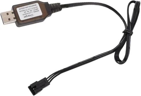 7.4 فولت 3Pin SM-3P التوصيل كابل شاحن USB للسيارات RC والقوارب اللعب القرش فراغ شاحن بطارية ليثيوم أيون شاحن بطارية (2 قطعة) in Kuwait