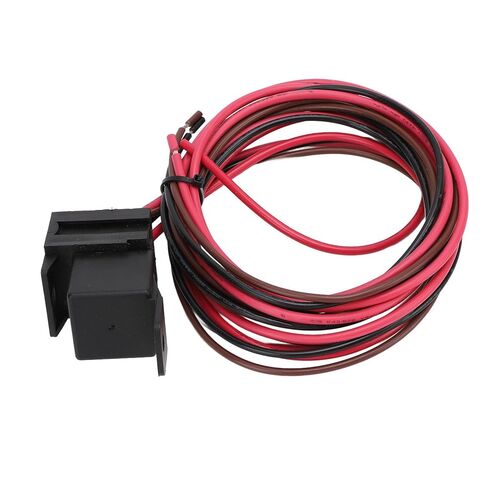 Generic مروحة التحكم في الحرارة بمروحة كهربائية، DC12V 60A مجموعة درجة الحرارة القابلة للتعديل، أداة تبريد مسبار من الفولاذ المقاوم للصدأ مع تصميم فعال، مثالية لنظام تبريد المبرد لشاحنة السيارة in Kuwait