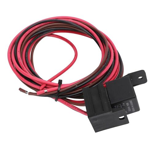 Generic مروحة التحكم في الحرارة بمروحة كهربائية، DC12V 60A مجموعة درجة الحرارة القابلة للتعديل، أداة تبريد مسبار من الفولاذ المقاوم للصدأ مع تصميم فعال، مثالية لنظام تبريد المبرد لشاحنة السيارة in Kuwait