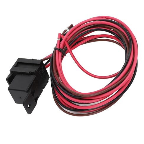 Generic مروحة التحكم في الحرارة بمروحة كهربائية، DC12V 60A مجموعة درجة الحرارة القابلة للتعديل، أداة تبريد مسبار من الفولاذ المقاوم للصدأ مع تصميم فعال، مثالية لنظام تبريد المبرد لشاحنة السيارة in Kuwait