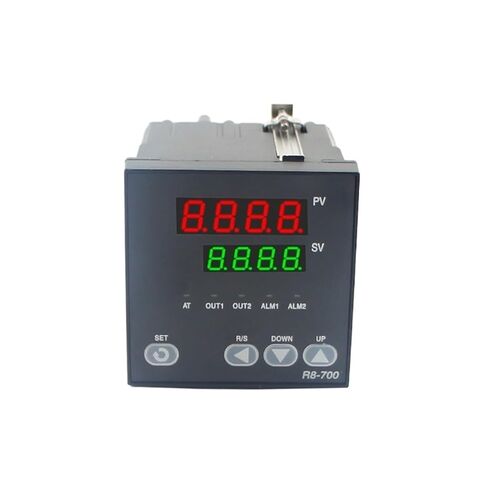 72 * 72 مم 800 درجة إدخال PT100 0-10 فولت 4-20 مللي أمبير PID مخرج SSR مرحل 220 فولت 24 فولت 380 فولت ترموستات 2 منبه للتحكم في درجة الحرارة (1 إنذار و0-10 فولت PID، 24 فولت مدخلات متعددة) in Kuwait