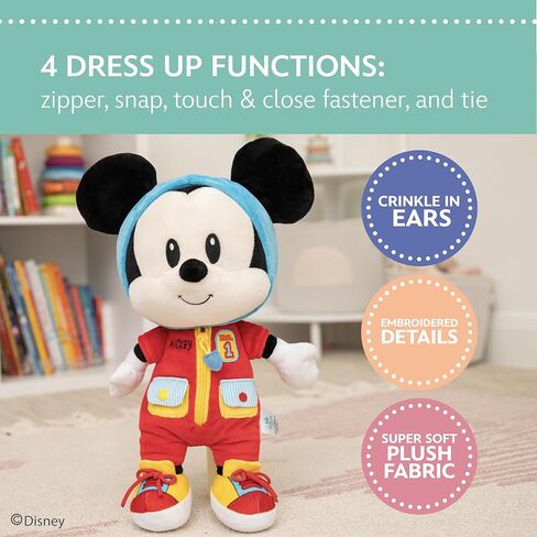 Kids Preferred - Disney Mickey Mouse Dress and Play Plush for Babies and Toddlers in Kuwait