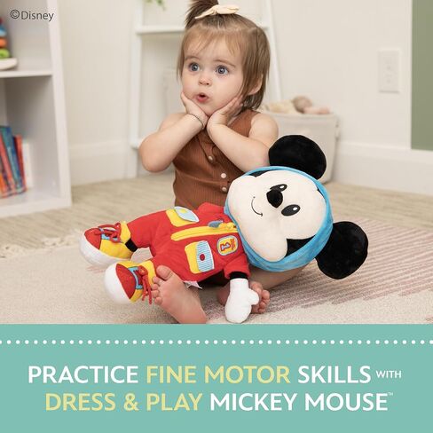 Kids Preferred - Disney Mickey Mouse Dress and Play Plush for Babies and Toddlers in Kuwait