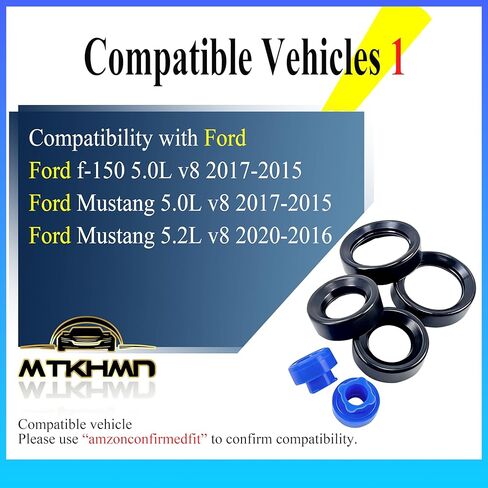مجموعة حشية غطاء الصمام VS50902R - متوافقة مع Ford F-150 5.0L 2017-2015، موستانج 5.0L 2017-2015، موستانج 5.2L 2020-2016 وV8 in Kuwait