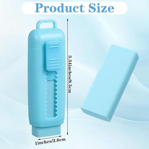 30pcs Cute Retractable Eraser for Pencils Cute School Supplies Kawaii Erasers Pencil Erasers Fun Cartoon Eraser Party Favors Gift for Back to School Office Supply Stationery in Kuwait