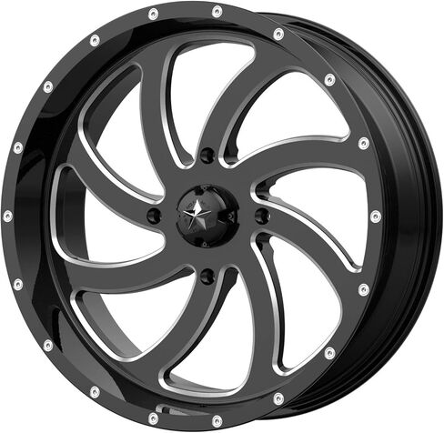 عجلات الطرق الوعرة من ام اس ايه MA36 22X7 4X156 G-BLK MILL 00MM - M36-022756M in Kuwait