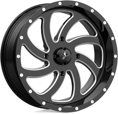 عجلات الطرق الوعرة من ام اس ايه MA36 22X7 4X156 G-BLK MILL 00MM - M36-022756M in Kuwait