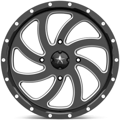 عجلات الطرق الوعرة من ام اس ايه MA36 22X7 4X156 G-BLK MILL 00MM - M36-022756M in Kuwait