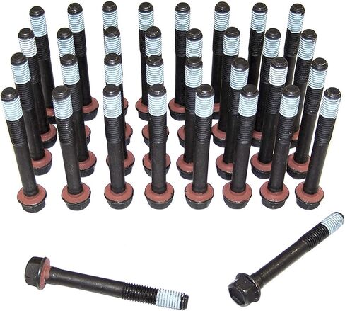 DNJ HBK3195 Head Bolt Kit for 1991-2004 AM General, Chevrolet, GMC, Hummer Blazer, C1500, C1500 Suburban 6.2L-6.5L V8 16V OHV 379cid in Kuwait