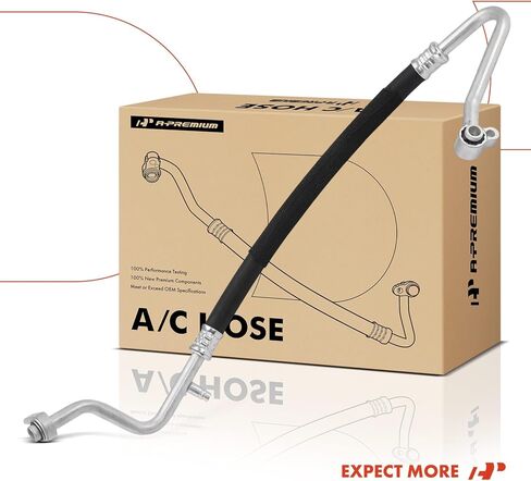 A-Premium A/C Suction Hose Assembly Compatible with Jeep WK Series Grand Cherokee, XK Series Commander, 2008 2009 2010, 3.7L, Compressor to Evap in Kuwait