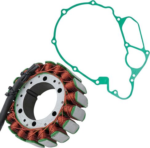 Caltric Stator and Gasket Compatible With Honda Vt1100C2 Shadow Sabre 1100 2000-2007 Magneto in Kuwait