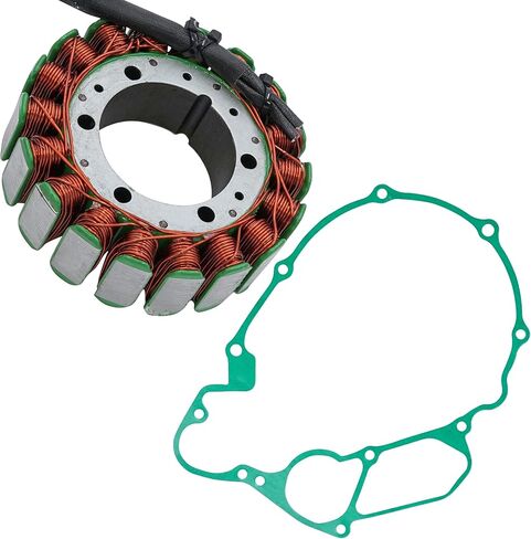 Caltric Stator and Gasket Compatible With Honda Vt1100C2 Shadow Sabre 1100 2000-2007 Magneto in Kuwait