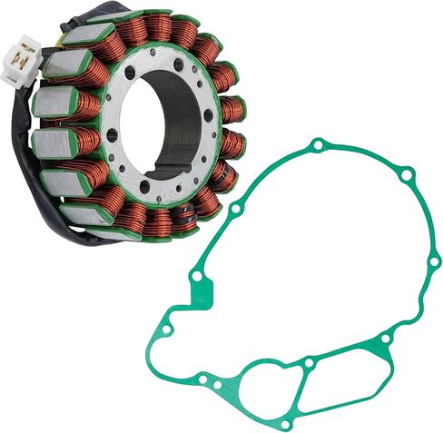 Caltric Stator and Gasket Compatible With Honda Vt1100C2 Shadow Sabre 1100 2000-2007 Magneto in Kuwait