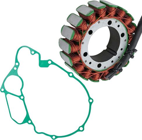 Caltric Stator and Gasket Compatible With Honda Vt1100C2 Shadow Sabre 1100 2000-2007 Magneto in Kuwait