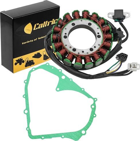 Caltric Stator & Gasket Compatible with Suzuki Lt-A400F Lta400F Eiger 400 Auto 4X4 2002-2007 in Kuwait