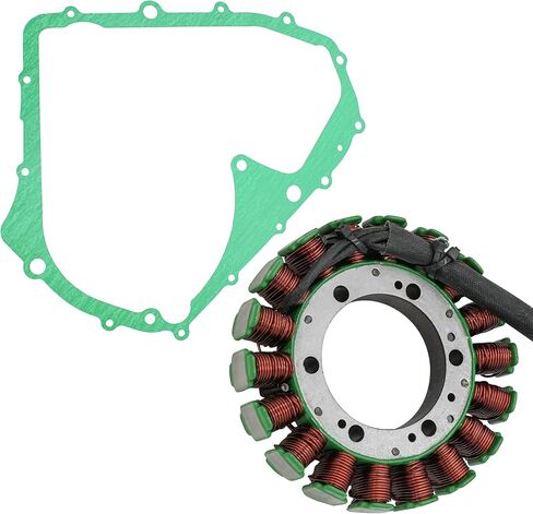 Caltric Stator & Gasket Compatible with Suzuki Lt-A400F Lta400F Eiger 400 Auto 4X4 2002-2007 in Kuwait