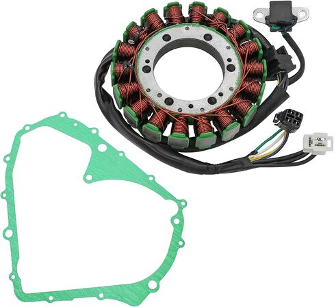 Caltric Stator & Gasket Compatible with Suzuki Lt-A400F Lta400F Eiger 400 Auto 4X4 2002-2007 in Kuwait