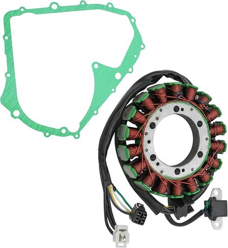 Caltric Stator & Gasket Compatible with Suzuki Lt-A400F Lta400F Eiger 400 Auto 4X4 2002-2007 in Kuwait