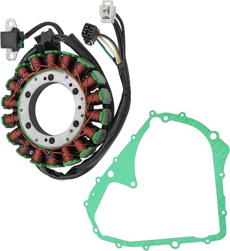 Caltric Stator & Gasket Compatible with Suzuki Lt-A400F Lta400F Eiger 400 Auto 4X4 2002-2007 in Kuwait