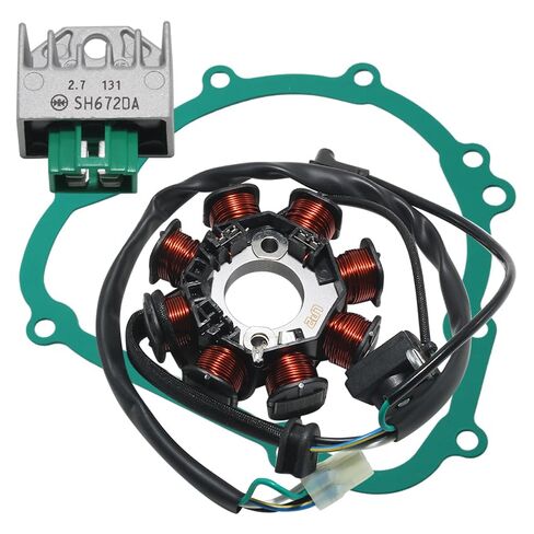 Stator Coil Rectifier Stator Gasket for Kawasaki KLX140,KLX140L 2008-2023 for Kawasaki KLX140G 2017-2023 for Kawasaki KLX140 KLX140A 2008-2022 Stator Coil Rectifier Stator Gasket in Kuwait