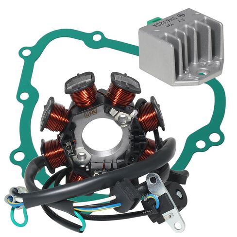 Stator Coil Rectifier Stator Gasket for Kawasaki KLX140,KLX140L 2008-2023 for Kawasaki KLX140G 2017-2023 for Kawasaki KLX140 KLX140A 2008-2022 Stator Coil Rectifier Stator Gasket in Kuwait