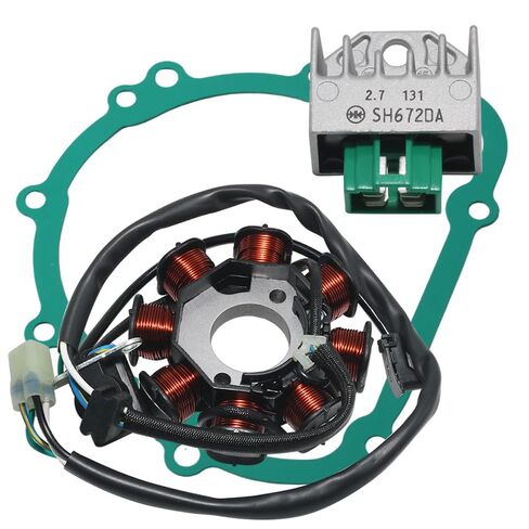 Stator Coil Rectifier Stator Gasket for Kawasaki KLX140,KLX140L 2008-2023 for Kawasaki KLX140G 2017-2023 for Kawasaki KLX140 KLX140A 2008-2022 Stator Coil Rectifier Stator Gasket in Kuwait