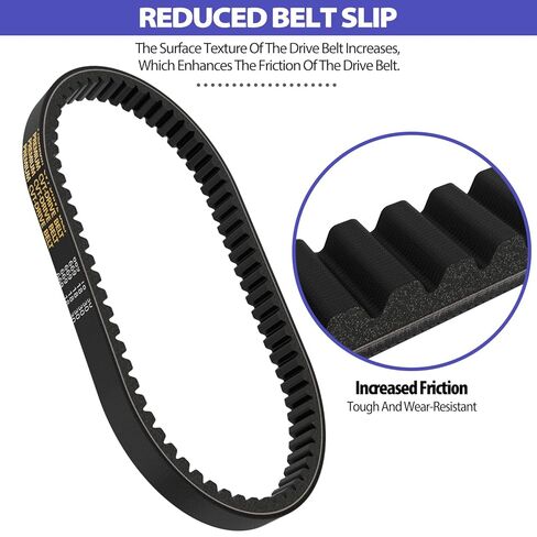669-18-30 Premium CVT Drive Belt for 4 Stroke GY6 49cc 50cc 139QMB Engine,Compatible with Axis m200 Roketa Taotao Vespa Jonway Scooter Moped ATV Go Kart Baja Tank Jmstar in Kuwait