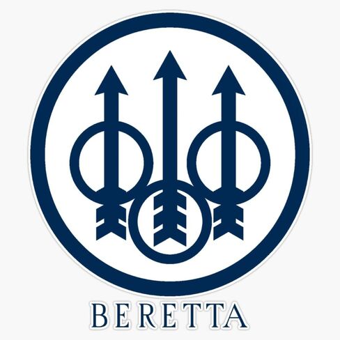 ملصق LAD Studio Beretta ملصق ممتص للصدمات من الفينيل مقاس 5 بوصات in Kuwait