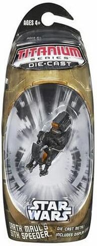 Titanium Series Star Wars 3 Inch Vehicles Darth Maul On Sith Speeder in Kuwait