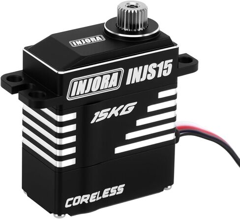 INJORA INJS15 Waterproof Coreless Servo with Tray & Horn for 1/24 SCX24 in Kuwait